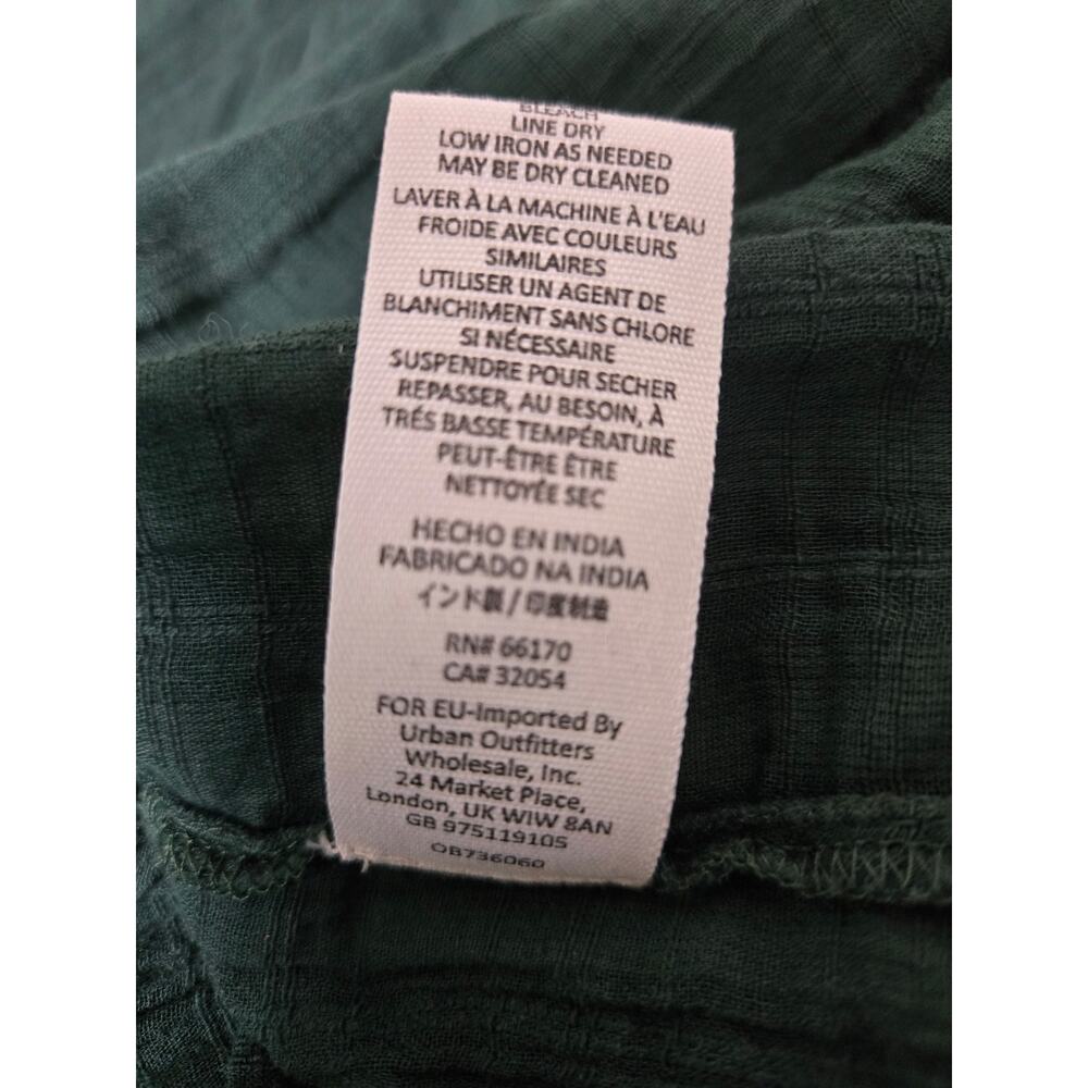 Free People Emerald City Tiered Embroidered Dress in Green Size Small - Picture 12 of 16